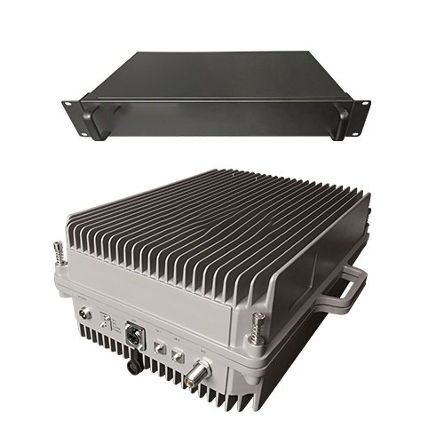  西城350M PDT消防集群警用数字光纤直放站近远端机