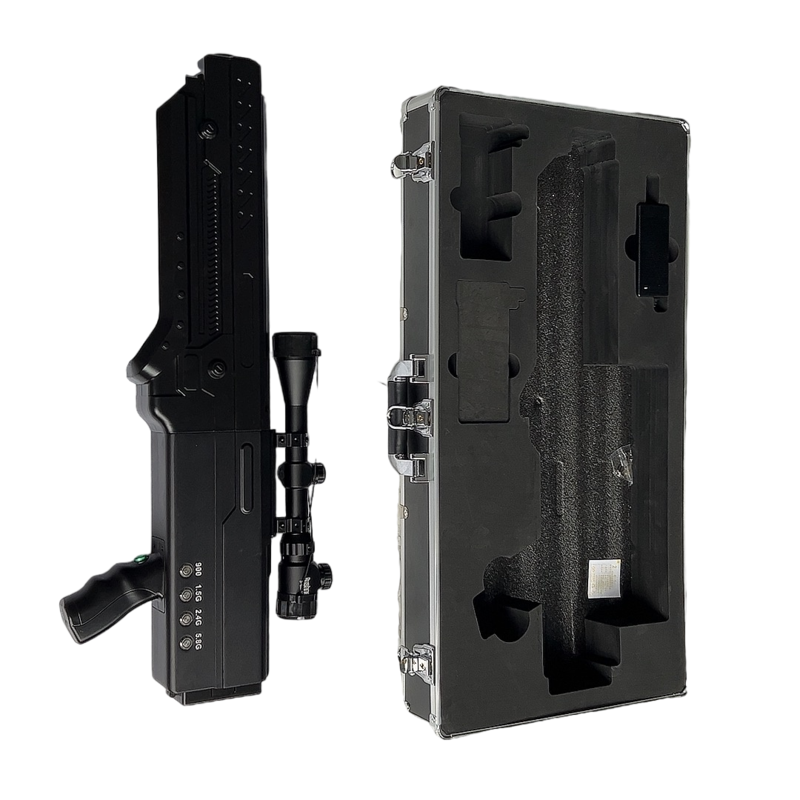  西城手持便携式枪型低空防御反制四通道A型